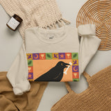 Gemini Whimsical Crow Crewneck Sweatshirt