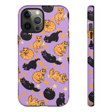 All The Kitties Phone Case - Purple