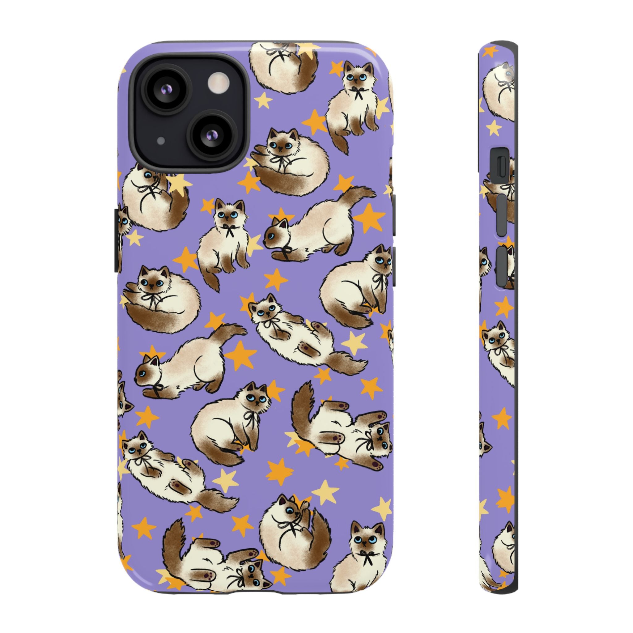 Siamese Kitties Phone Case