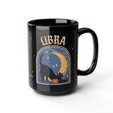 Libra Spooky Cat Astrology Mug