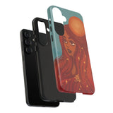 Sun Goddess Phone Case - Teal
