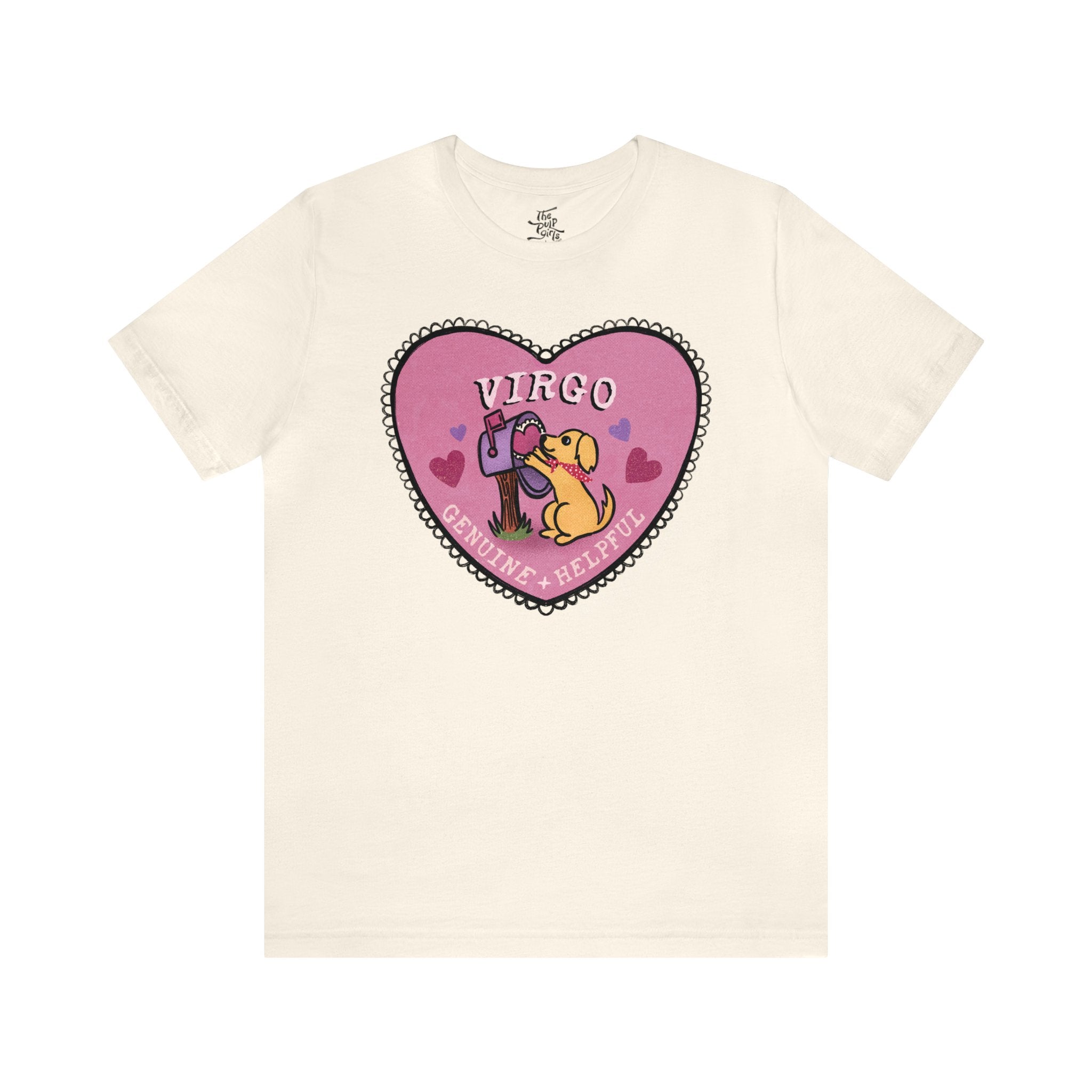 Virgo Lover Dog Astrology Tee