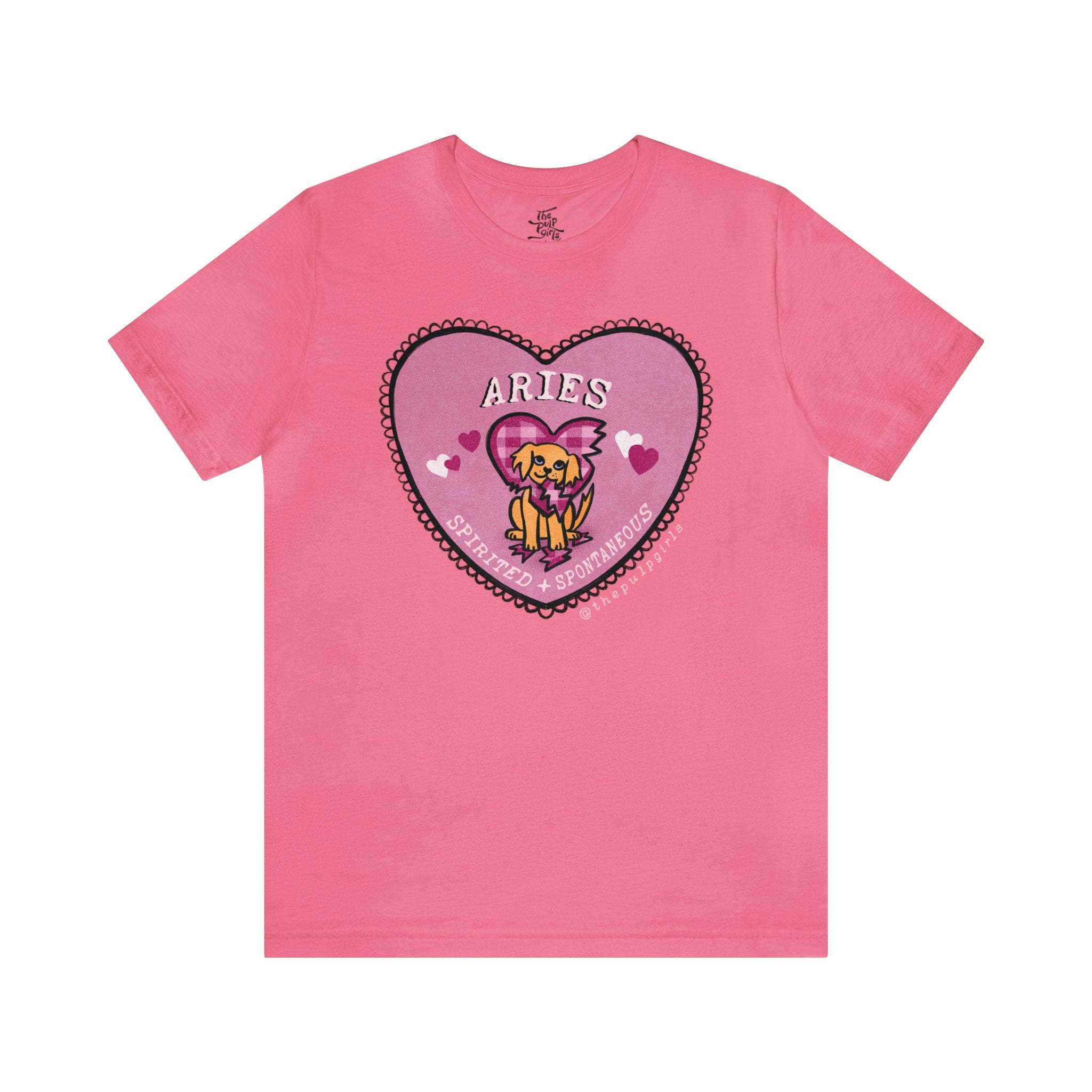 Aries Lover Dog Astrology Tee