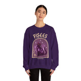 Pisces Spooky Cat Astrology Crewneck