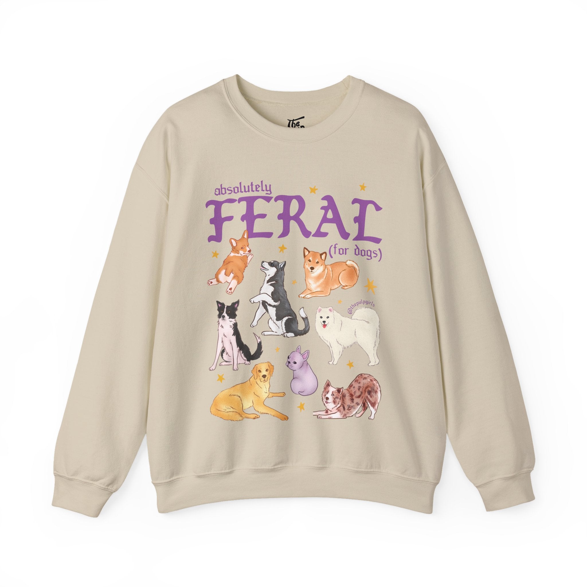 Absolutely Feral for Dogs Crewneck Sweatshirt