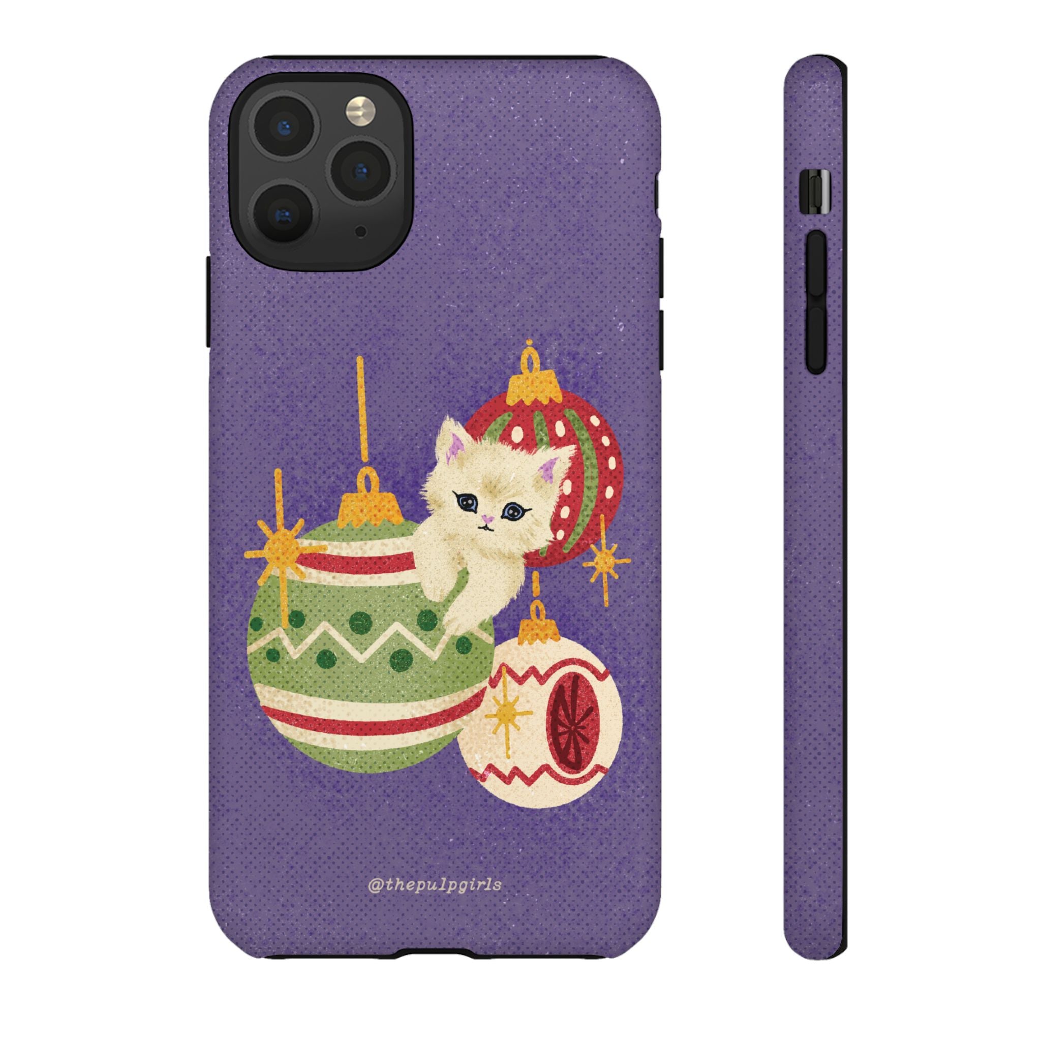 Vintage Holiday Kitty Phone Case