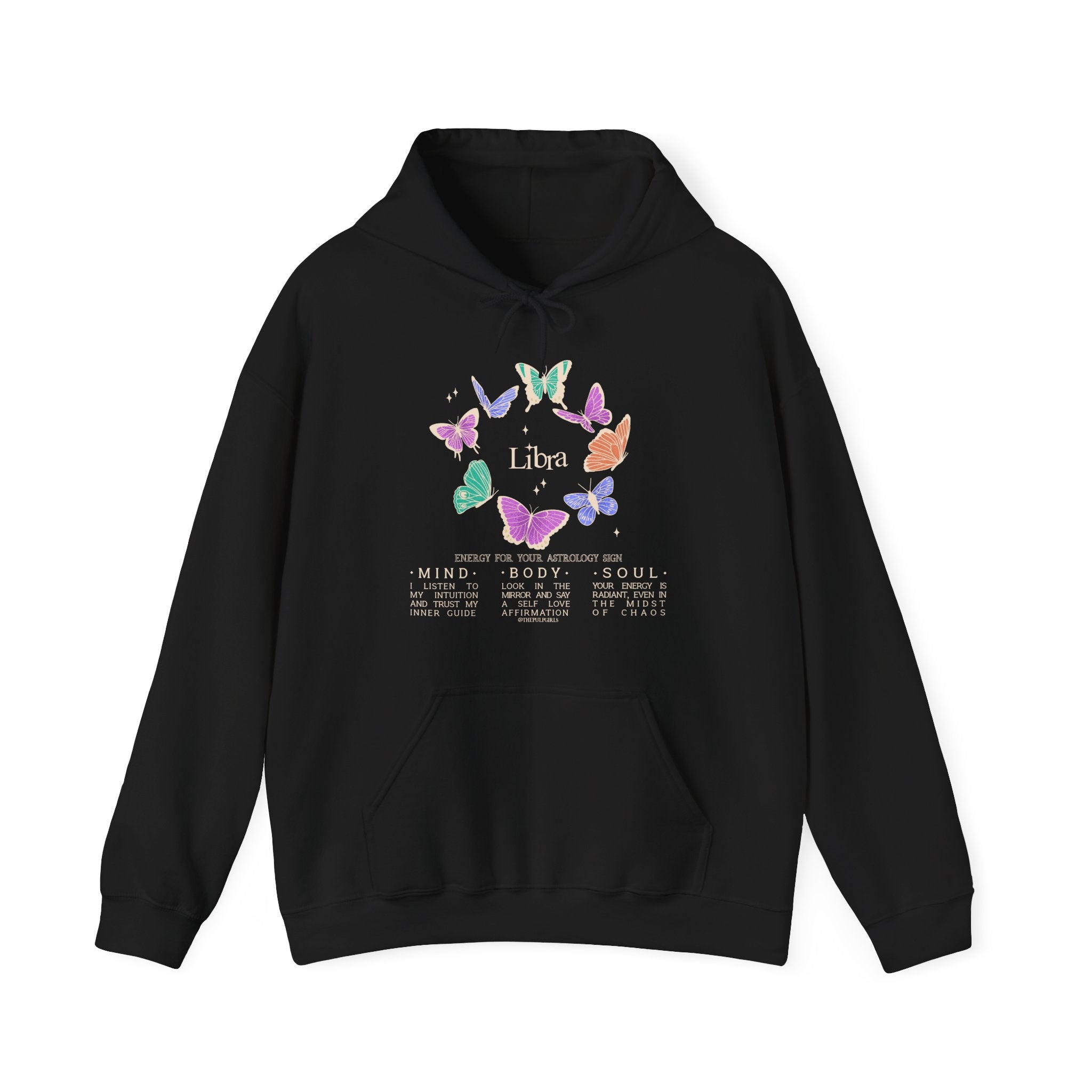 Libra Butterfly Astrology Hoodie