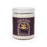 Aquarius Spooky Cat Astrology Candle