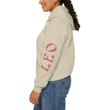 Leo Love Cat Astrology Hoodie