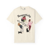 Staying Home With My Cat Tee