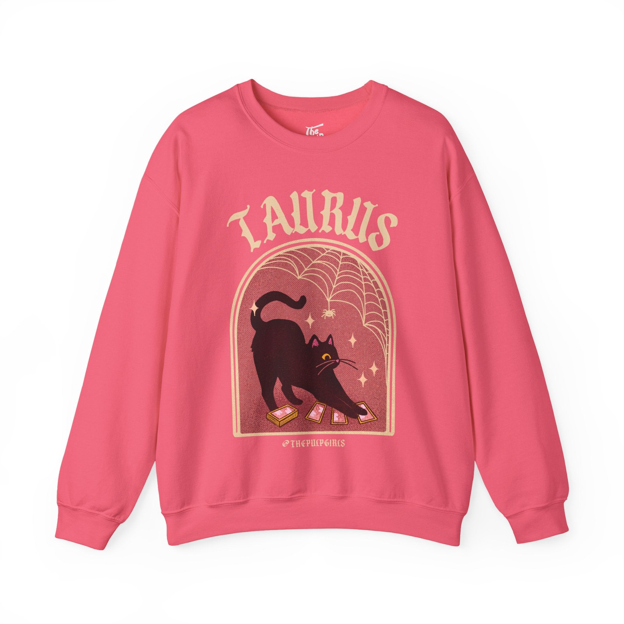 Taurus Spooky Cat Astrology Crewneck