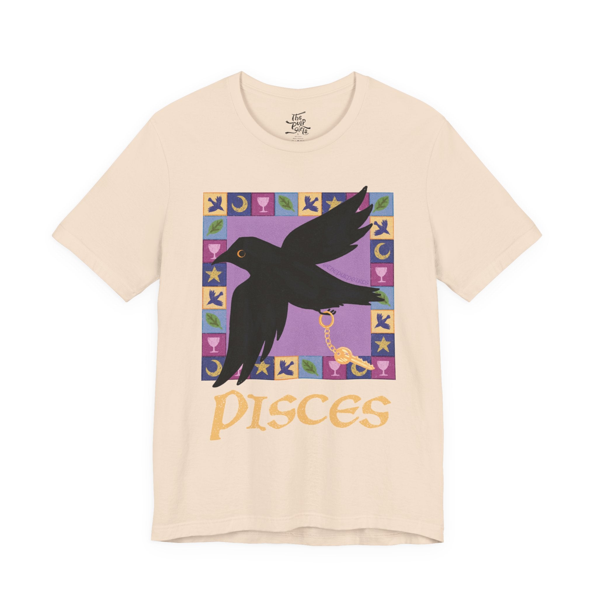 Pisces Whimsical Crow Tee