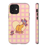 Butterfly and Dog Phone Case