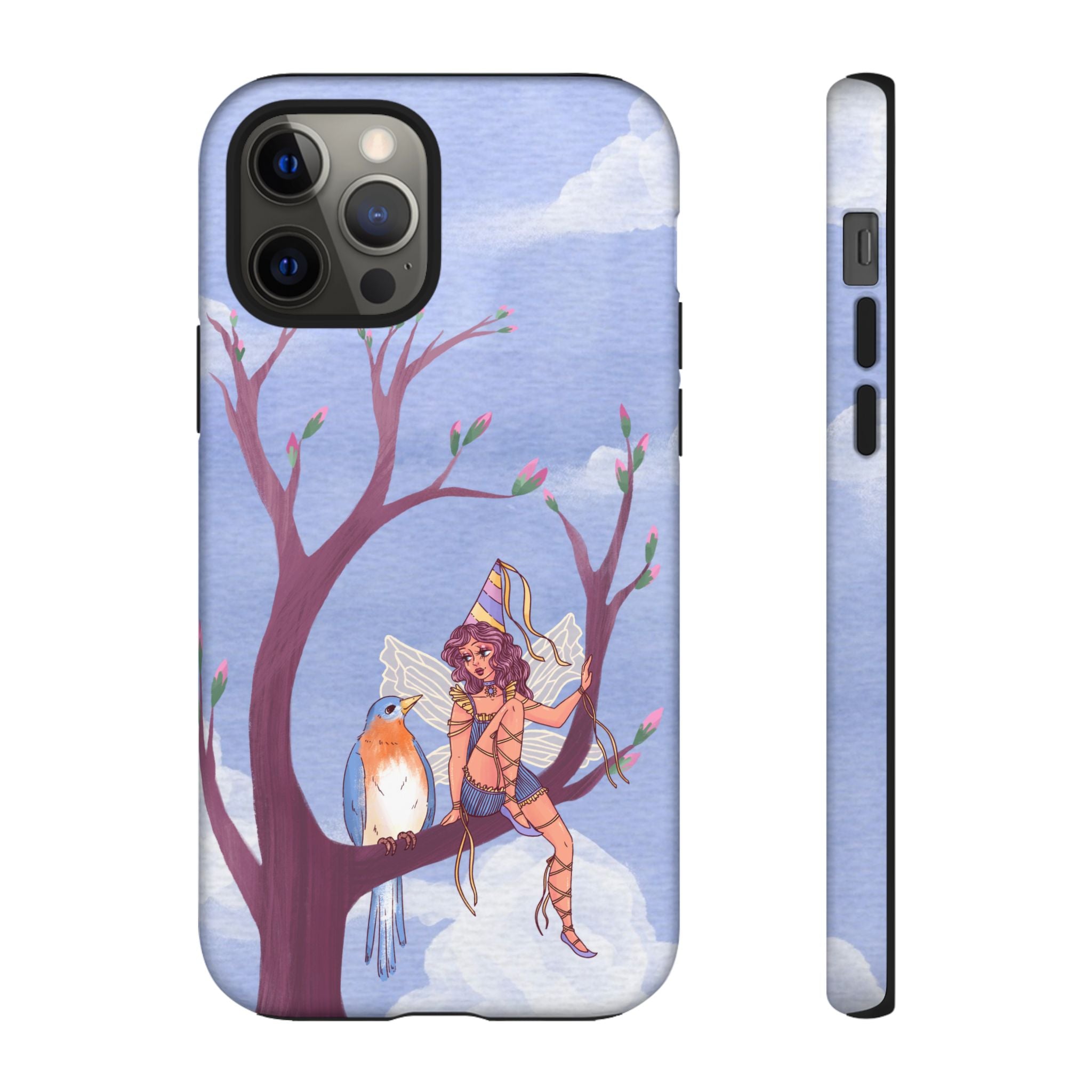 Blue Bird & Fairy Phone Case