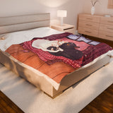 Cat Lovers Cozy Plush Blanket