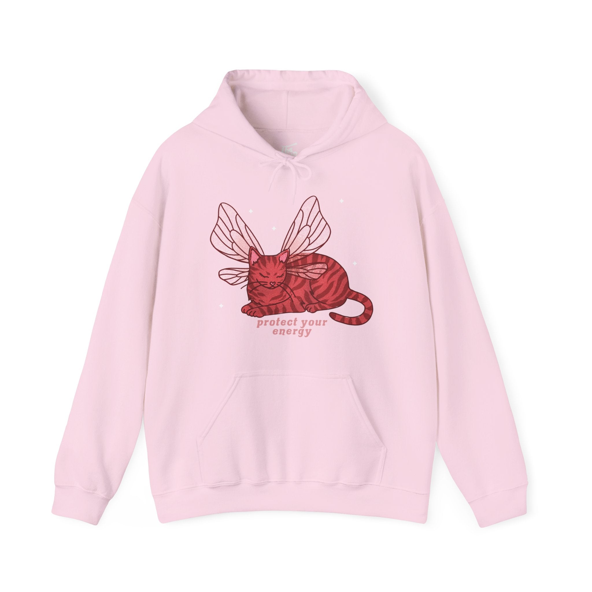 Protect Your Energy Fairy Cat Hoodie Sweatshirt
