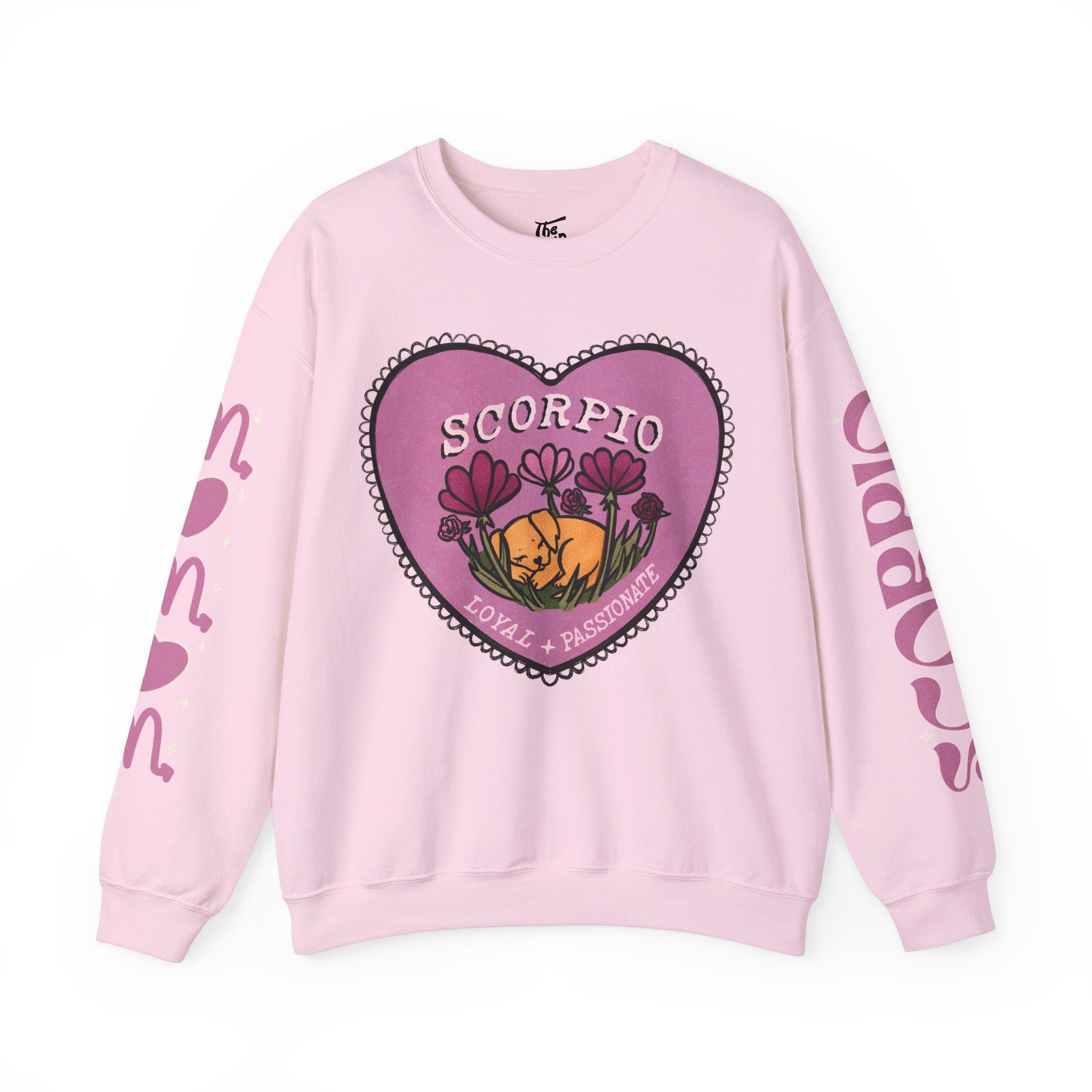 Scorpio Lover Dog Astrology Crewneck