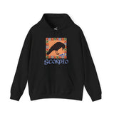 Scorpio Whimsical Crow Hoodie