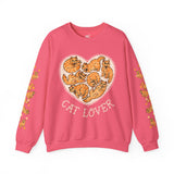 Orange Cat Lover Crewneck Sweatshirt