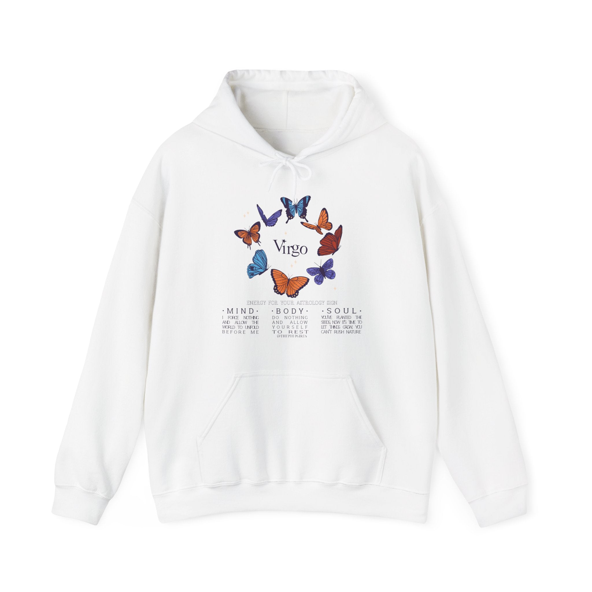 Virgo Butterfly Astrology Hoodie