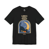 Spooky Libra Cat Astrology Tee