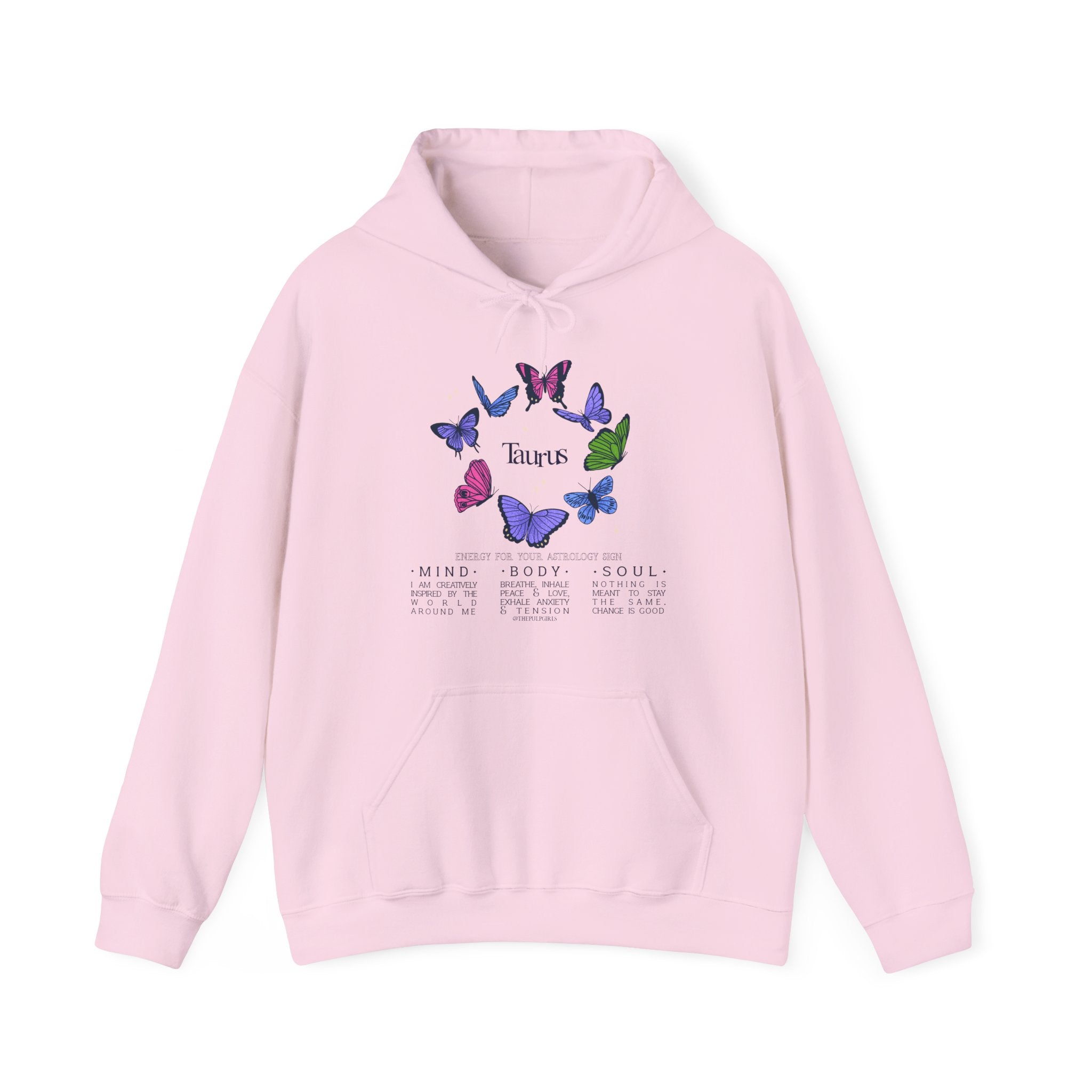 Taurus Butterfly Astrology Hoodie