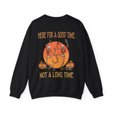 Good Time, Not a Long Time Skeleton Crewneck