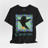 Capricorn Whimsical Crow Tee
