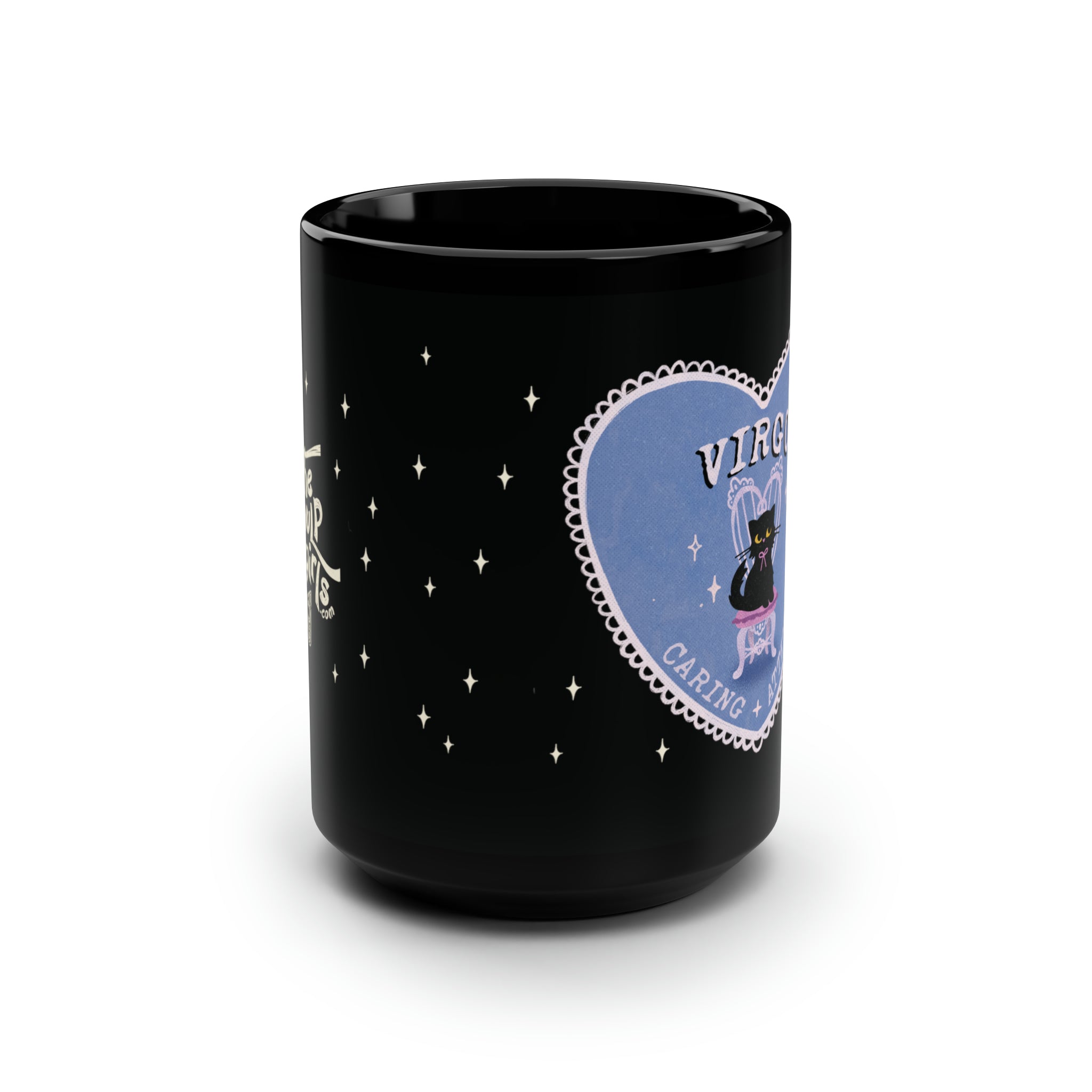 Love Cat Astrology Mug - Virgo 15oz