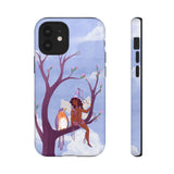 Purple Bird & Fairy Phone Case