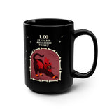 Halloween Cat Leo Astrology Mug 15oz