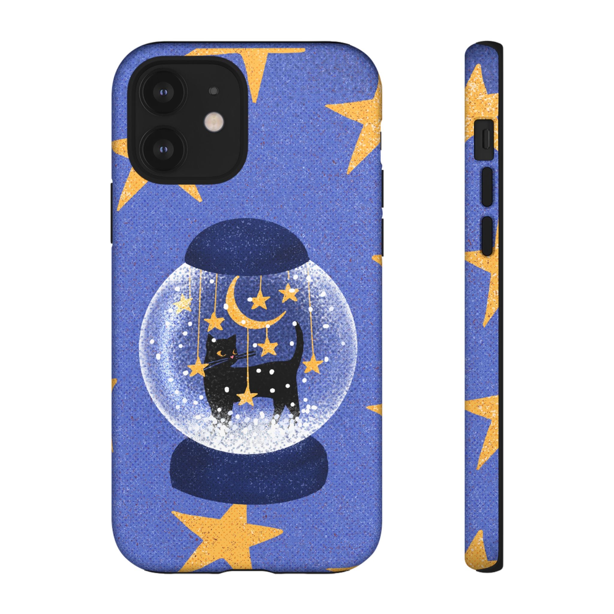 Snow Globe Kitty Phone Cases
