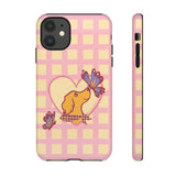 Butterfly and Dog Phone Case