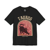 Taurus Spooky Cat Astrology Tee