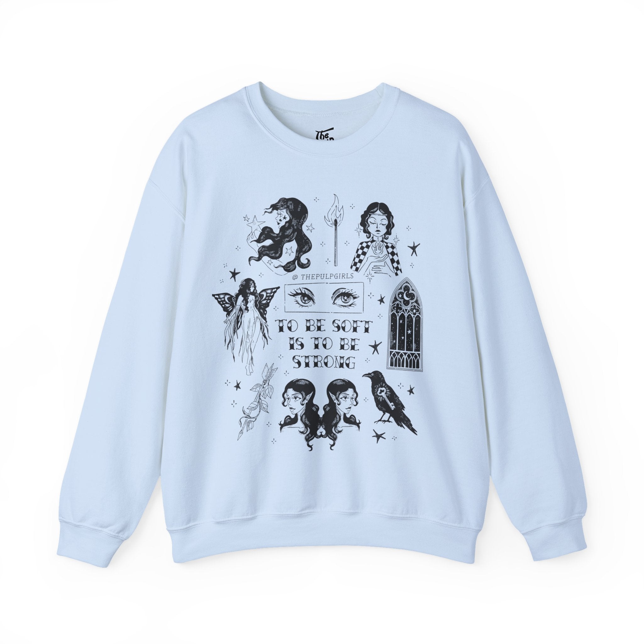 Soft & Strong Tattoo Crewneck