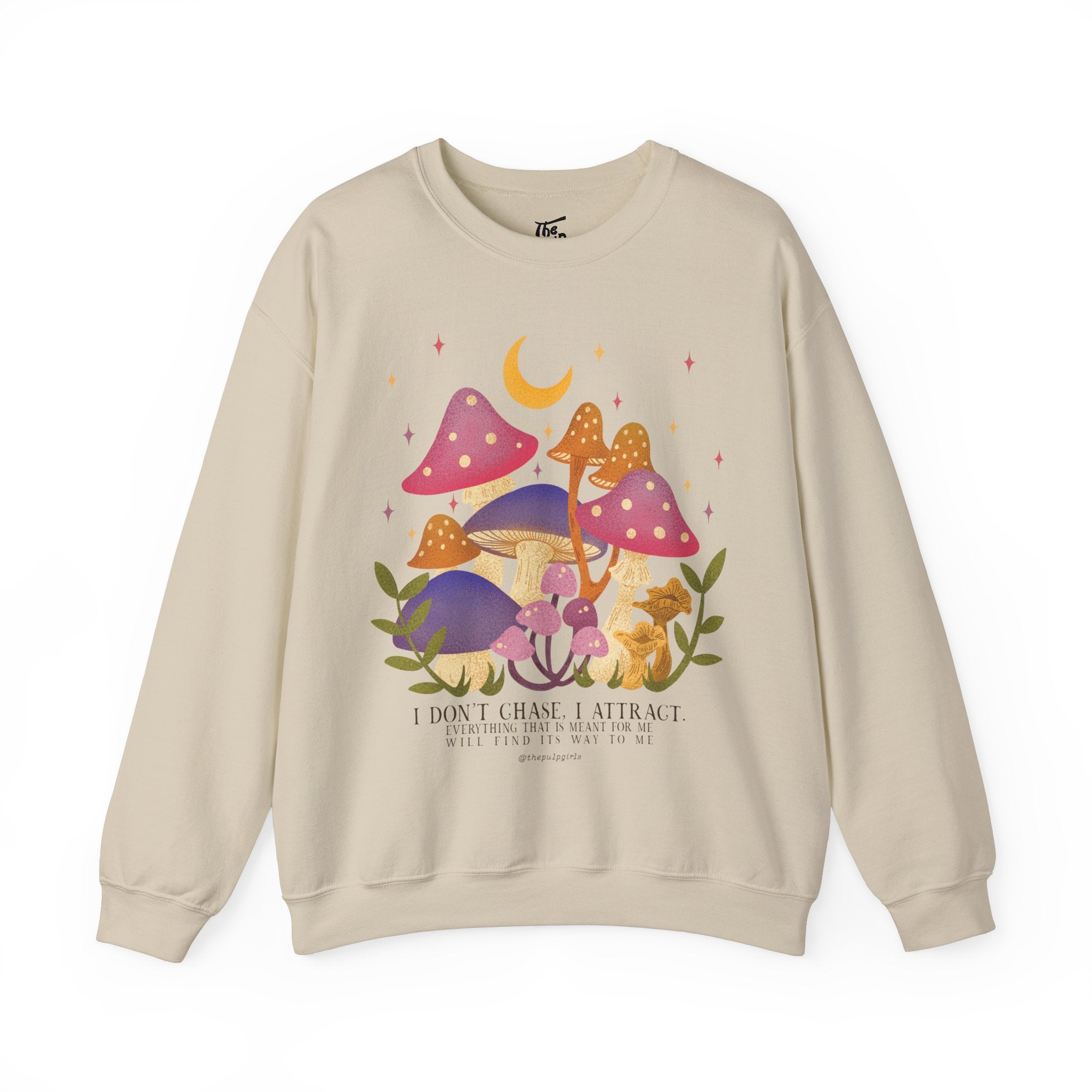 Law of Attraction Mushroom Crewneck