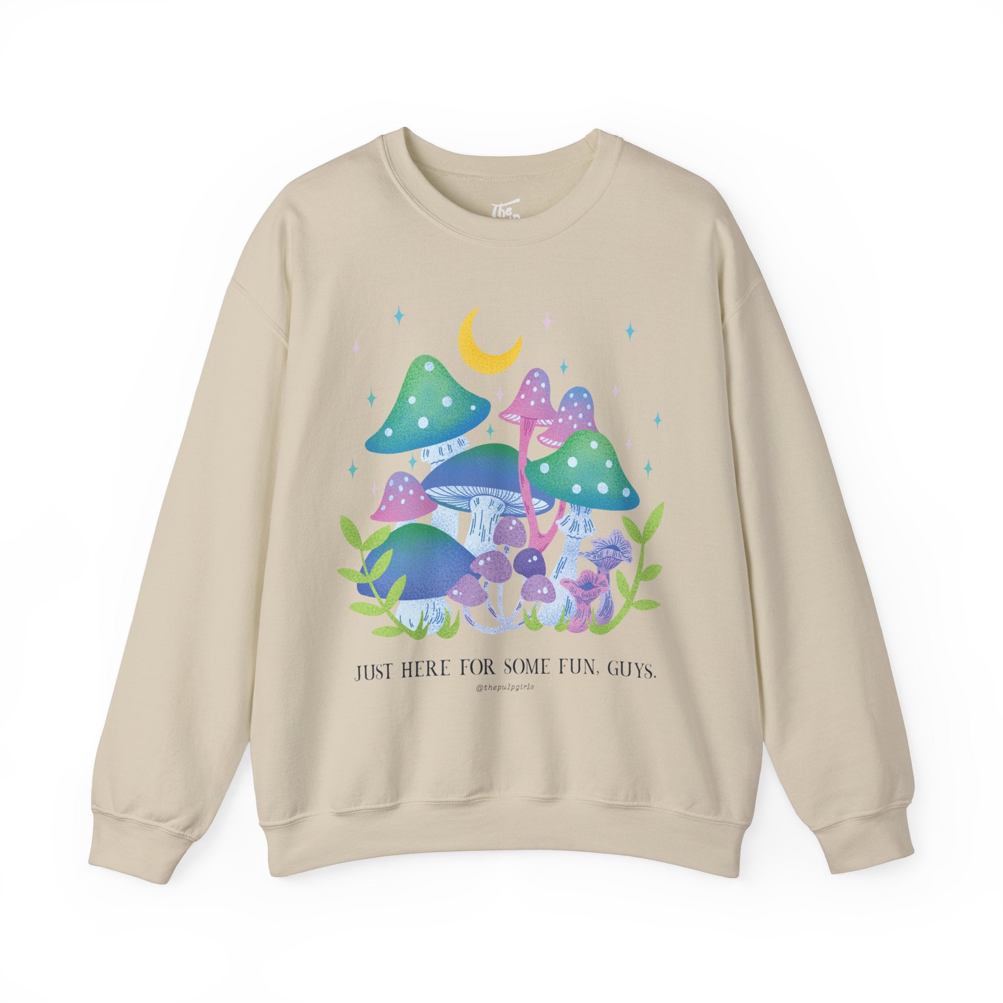 Fun Guys Mushroom Crewneck