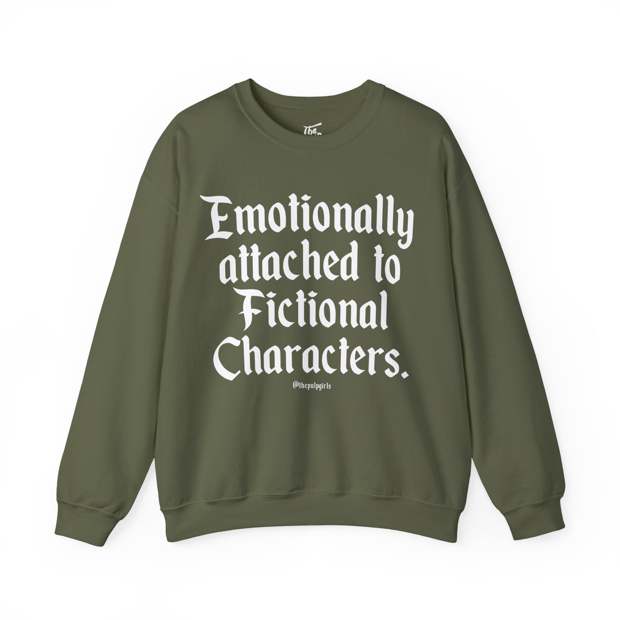 Emotionally Attached Readers Crewneck Sweatshirt