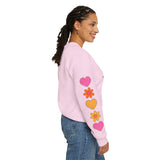 Self Love Club Orange Crewneck Sweatshirt