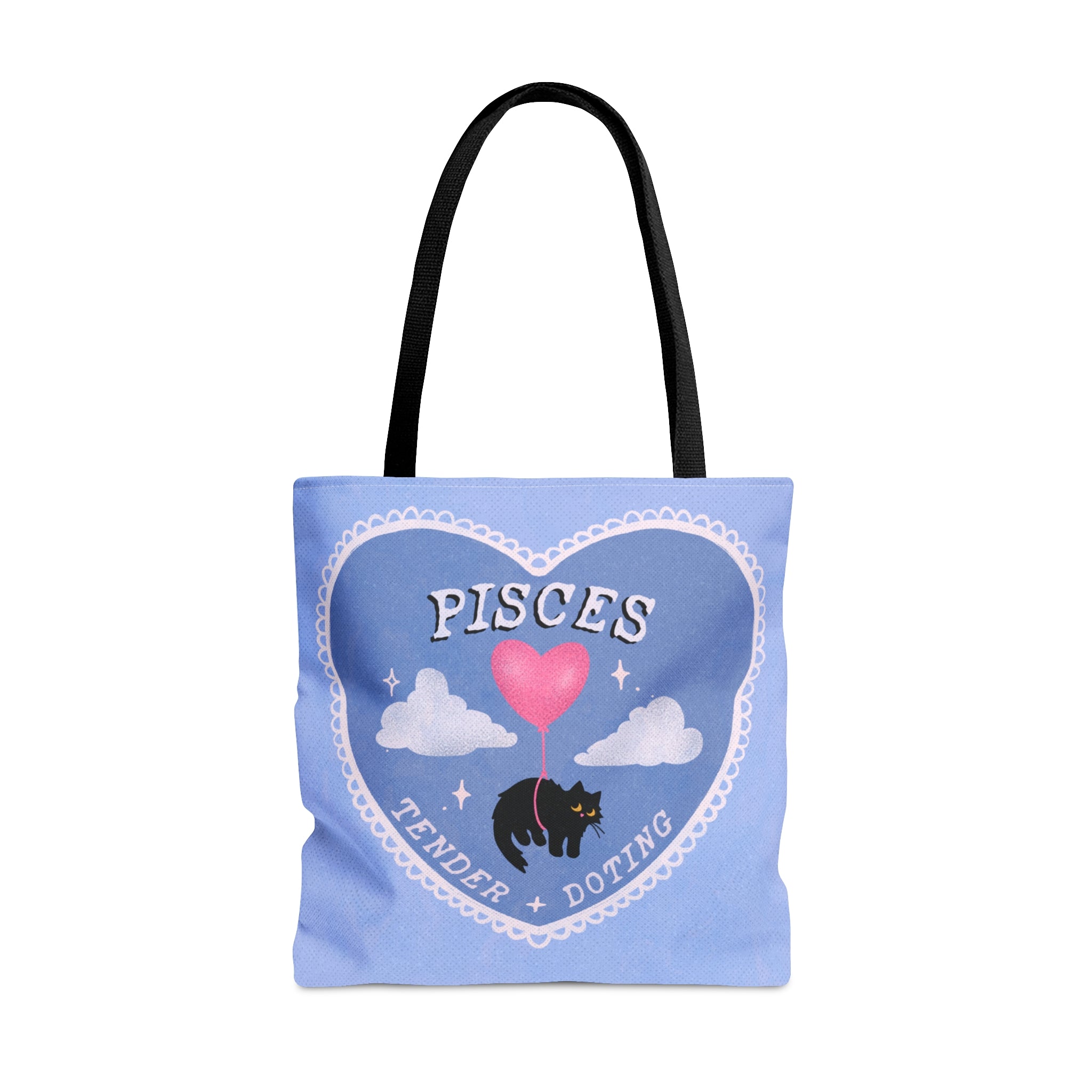 Pisces Love Cat Astrology Tote