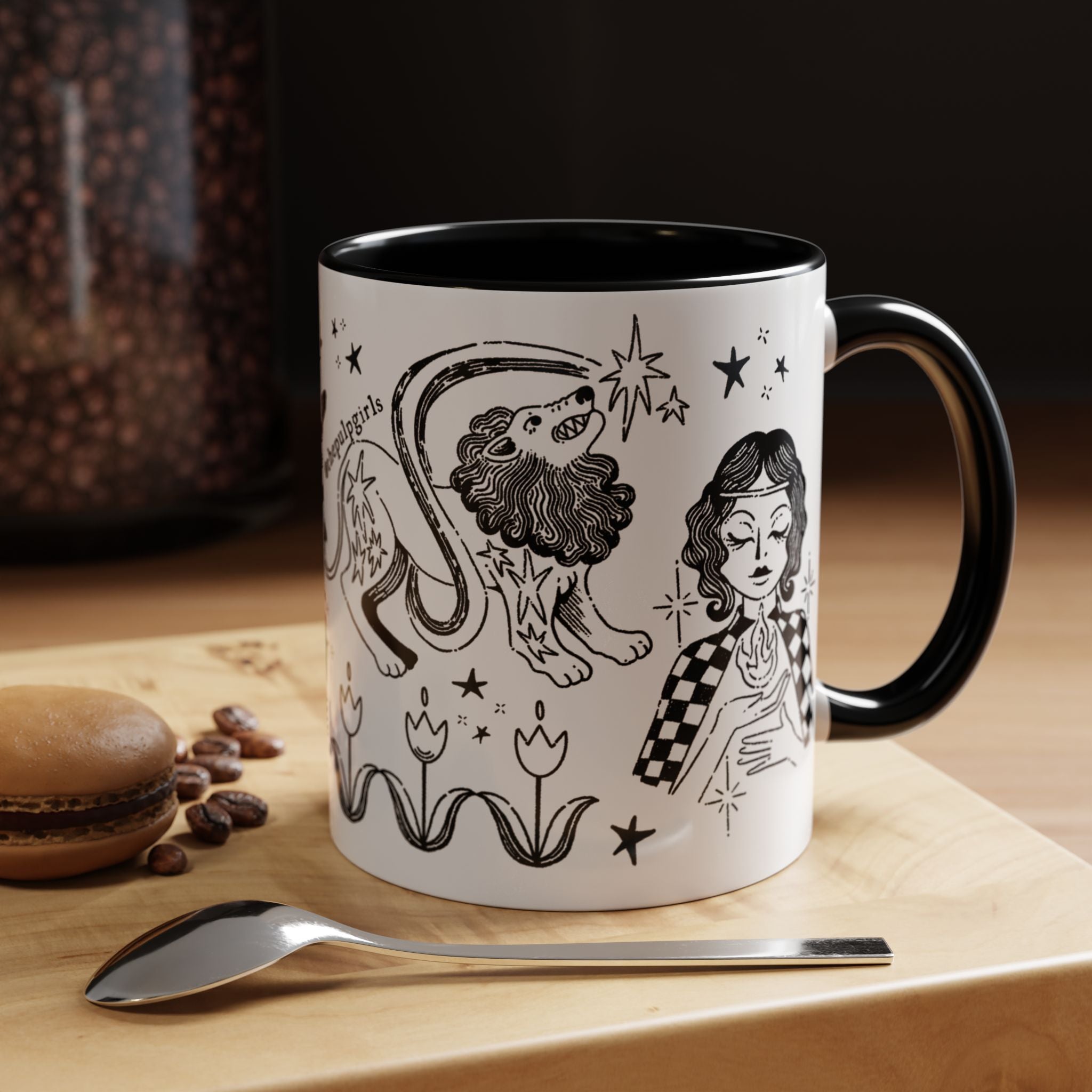 Tattoo Leo Astrology Mug