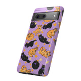 All The Kitties Phone Case - Purple