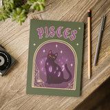 Pisces Spooky Cat Astrology Journal