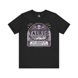 Memento Mori Astrology Tee - Taurus