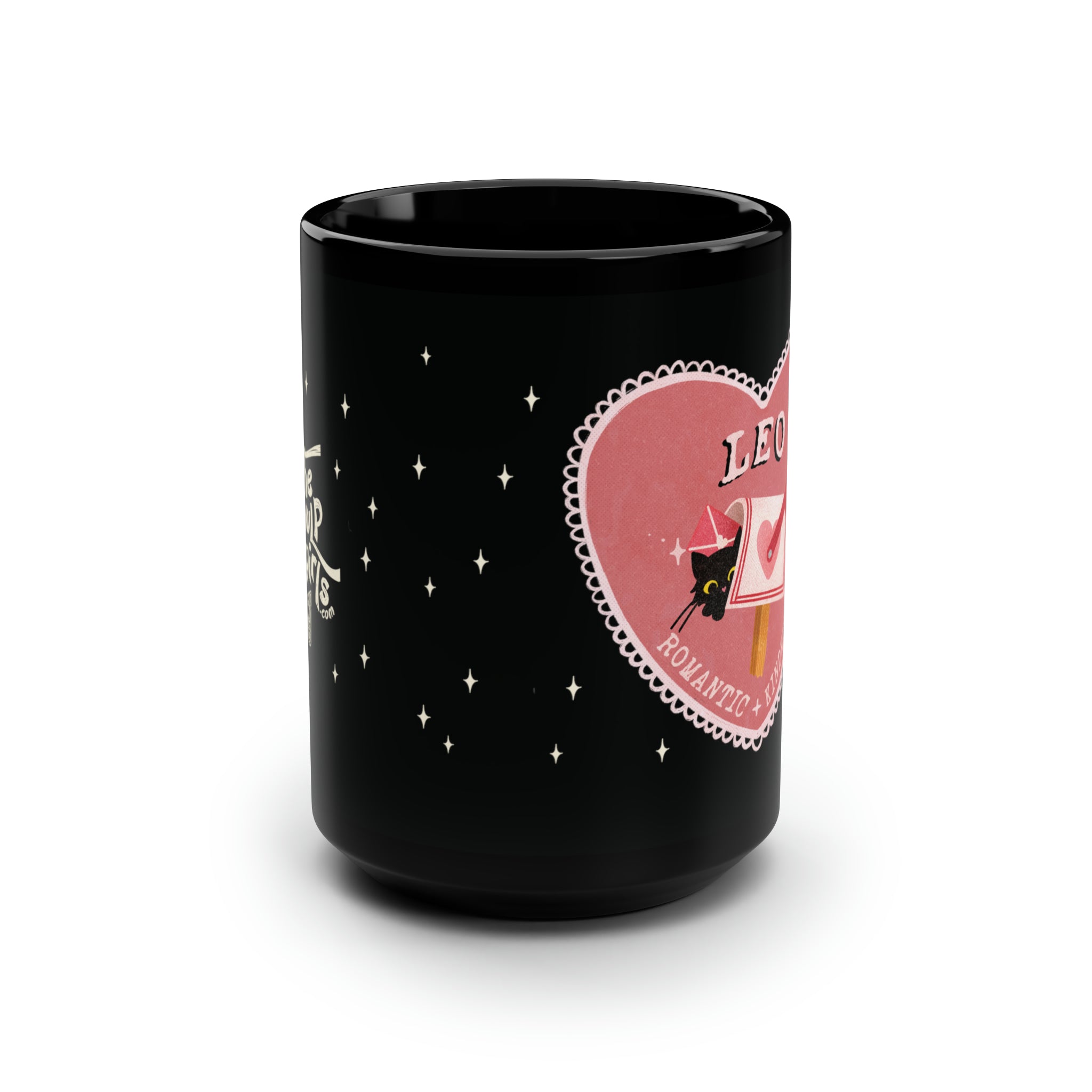 Love Cat Astrology Mug - Leo 15oz