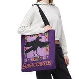 Sagittarius Whimsical Crow Tote Bag