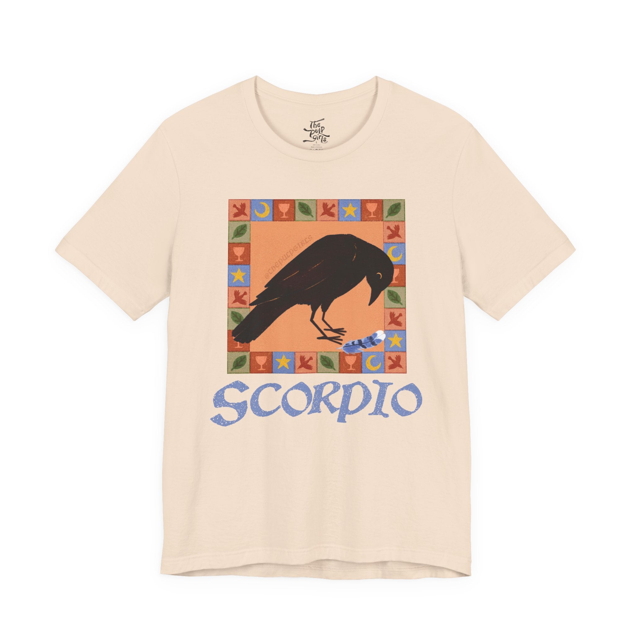 Scorpio Whimsical Crow Tee