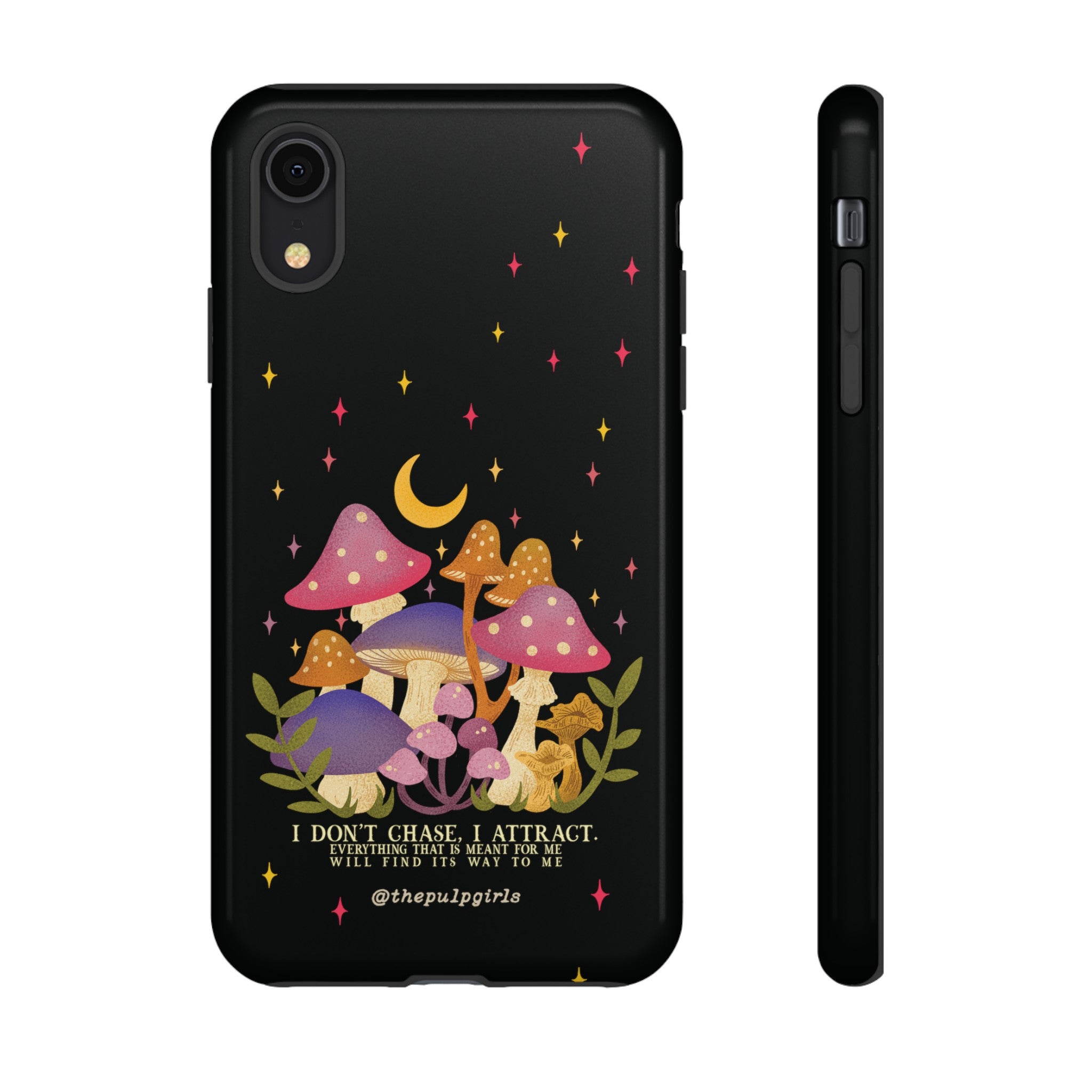 Law of Attraction Mushroom Phone Case