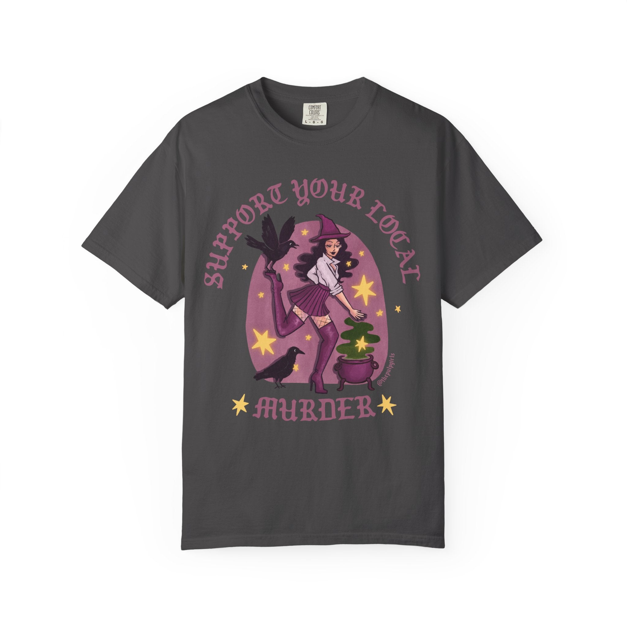 Support Crows Witchy Tee