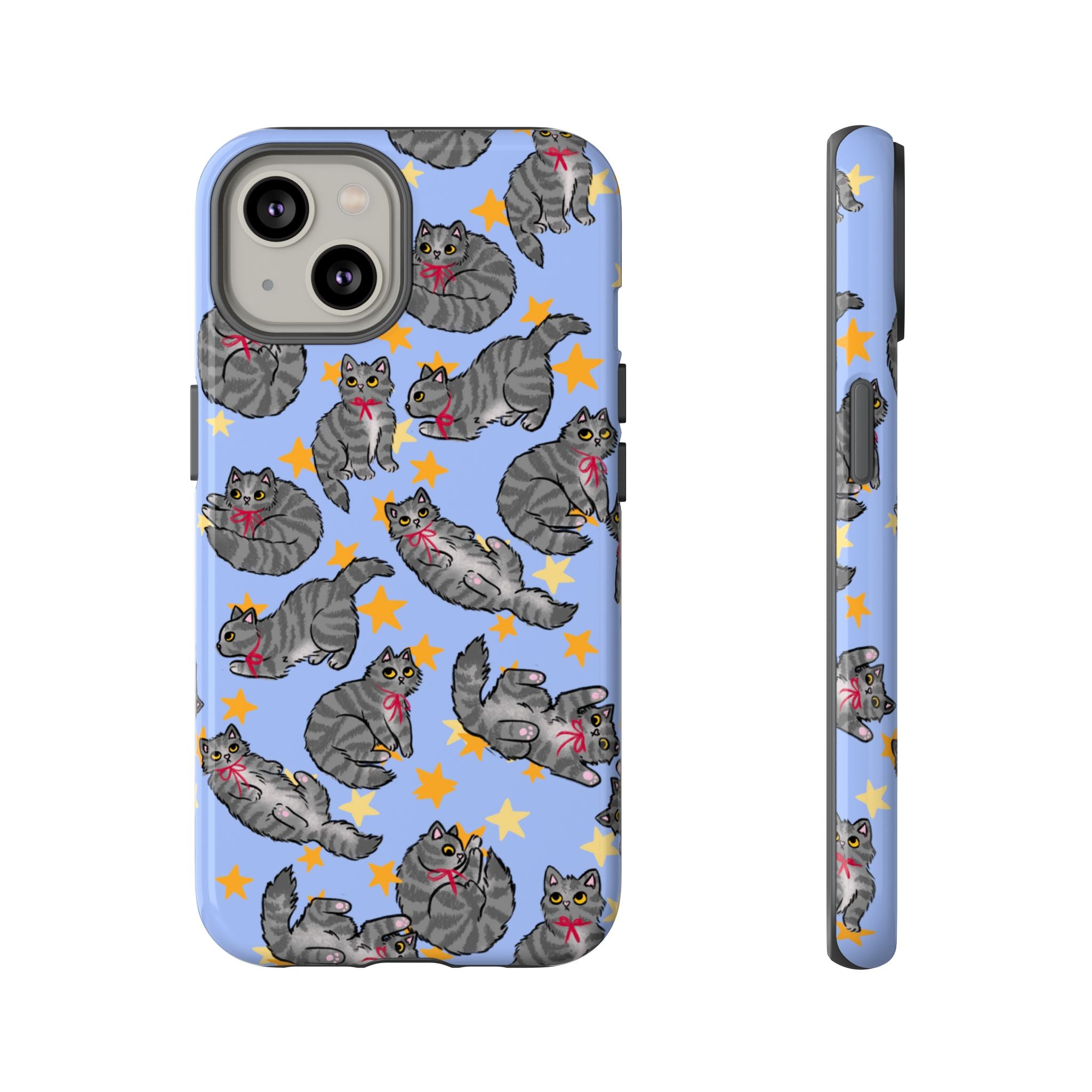 Grey Kitties Phone Case